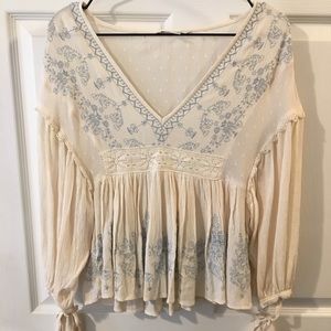 american eagle boho top